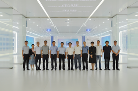 浙江工業(yè)大學(xué)黨委副書記胡偉一行 來我司參觀訪問